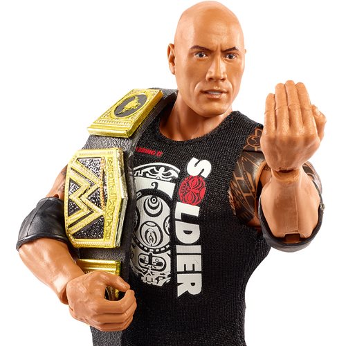 Mattel WWE Ultimate Edition Wave 10 The Rock Figure - Action Figure Heretoserveyou