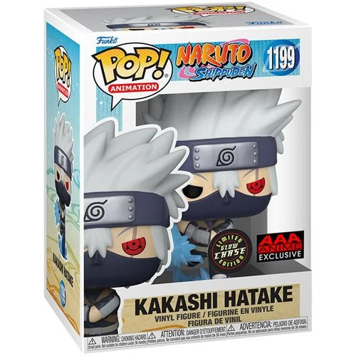 *Pre-Order* Naruto: Shippuden Young Kakashi Hatake with Chidori Glow-in-the-Dark Pop! Vinyl Figure - AAA Anime Exclusive - Action & Toy Figures Heretoserveyou