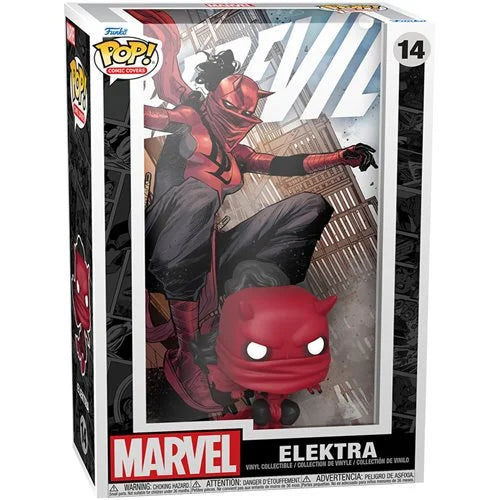 Funko Pop! Daredevil Elektra Pop! Comic Cover Figure - Action & Toy Figures Heretoserveyou