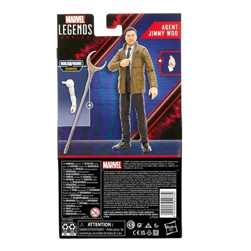 Marvel Legends WandaVision Agent Jimmy Woo 6-Inch Action Figure - Action & Toy Figures Heretoserveyou