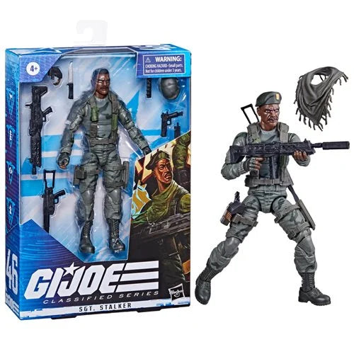 G.I. Joe Classified Series 6-Inch Sgt. Stalker Action Figure - Action & Toy Figures Heretoserveyou