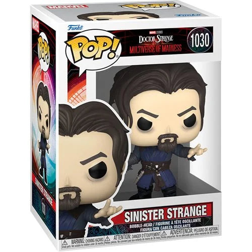 Funko Pop! Doctor Strange in the Multiverse of Madness Sinister Strange Pop! Vinyl Figure - Action & Toy Figures Heretoserveyou