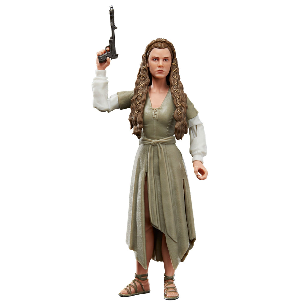 Star Wars The Black Series Princess Leia (Ewok Village) Action Figure Toy with Gun