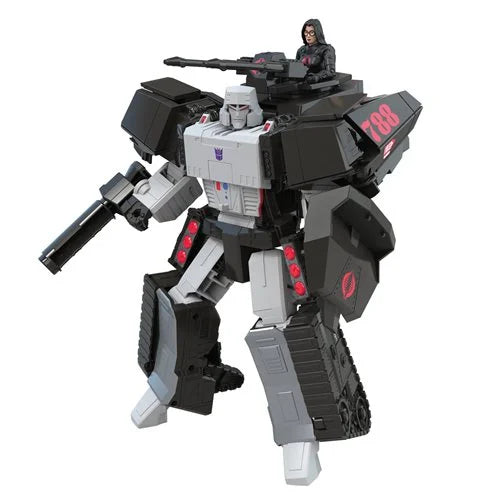 Transformers Collaborative G.I. Joe Mash-Up Megatron H.I.S.S. Tank with Cobra Baroness Figure - Action & Toy Figures Heretoserveyou