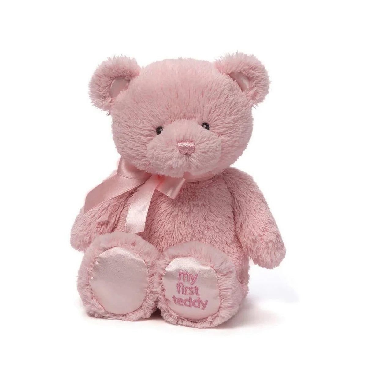 Gund Baby My 1st Teddy Plush Toy, Pink, 10-Inch - Stuffed Animals Heretoserveyou
