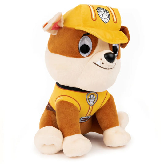 GUND Paw Patrol Rubble in Signature Construction Uniform for Ages 1 and Up, 9” - Plush Toys Heretoserveyou