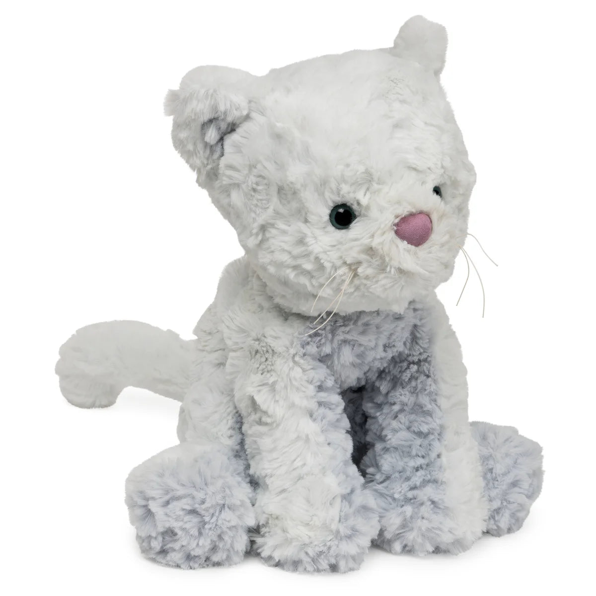 COZYS 10" CAT - Plush Toys HeretoserveyouGUND Cozys Collection Kitty Cat Plush Soft Stuffed Animal for Ages 1 and Up, Blue, 10"