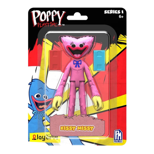 POPPY PLAYTIME - Kissy Missy Action Figure (5" Posable Figure, Series 1)