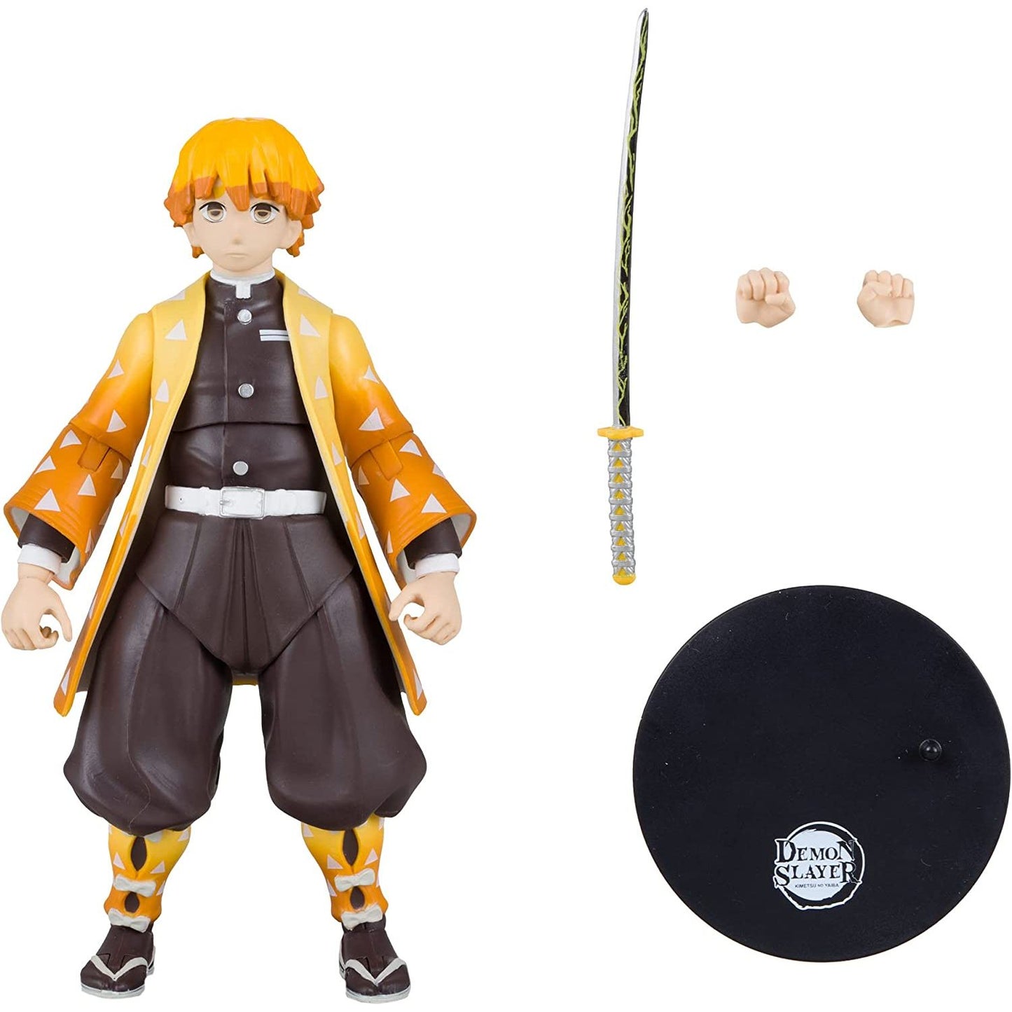 Demon Slayer Wave 1 Zenitsu Agatsuma 7-Inch Scale Action Figure - Heretoserveyou