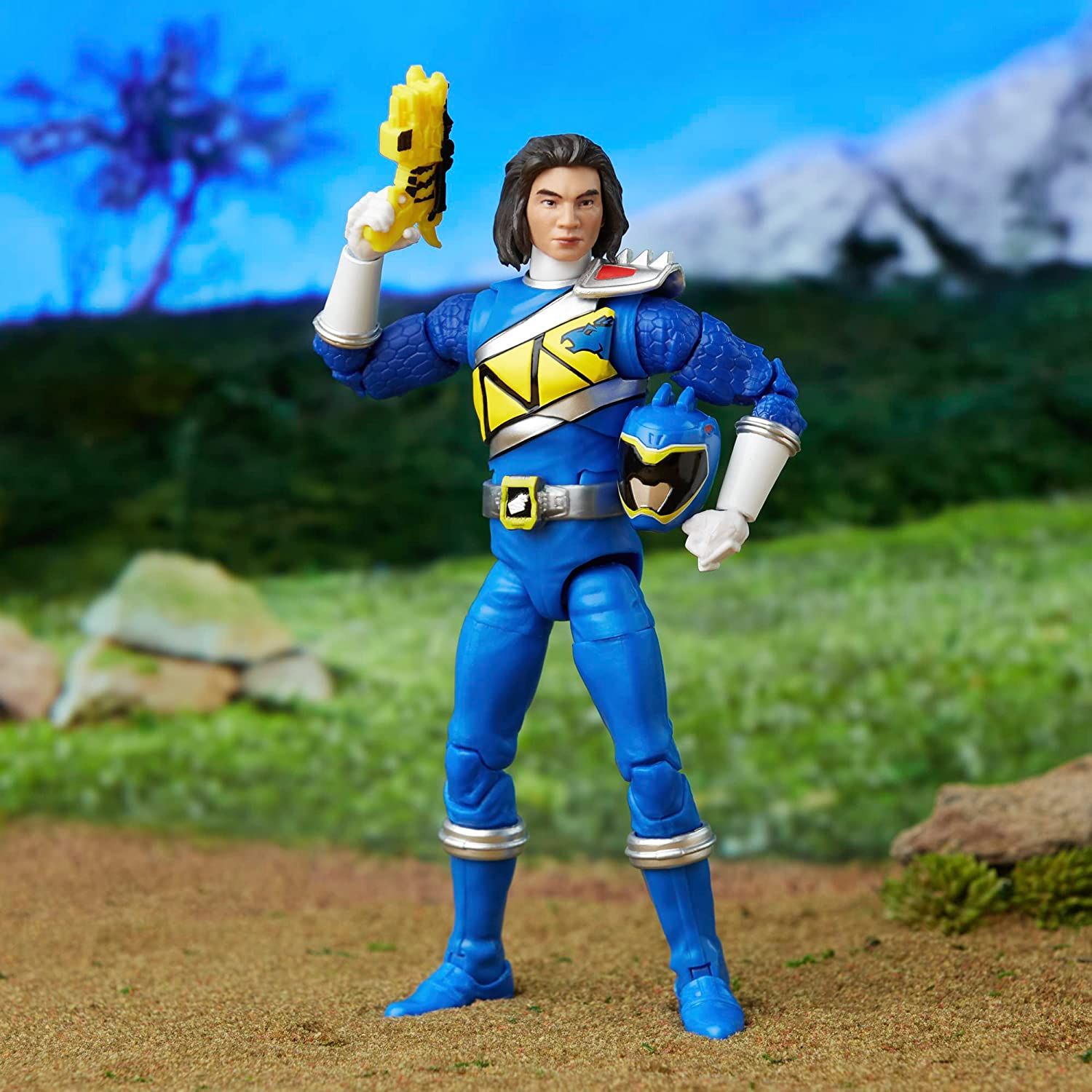 Power Rangers Lightning Collection Dino Charge Blue Ranger 6-inch Action Figure
