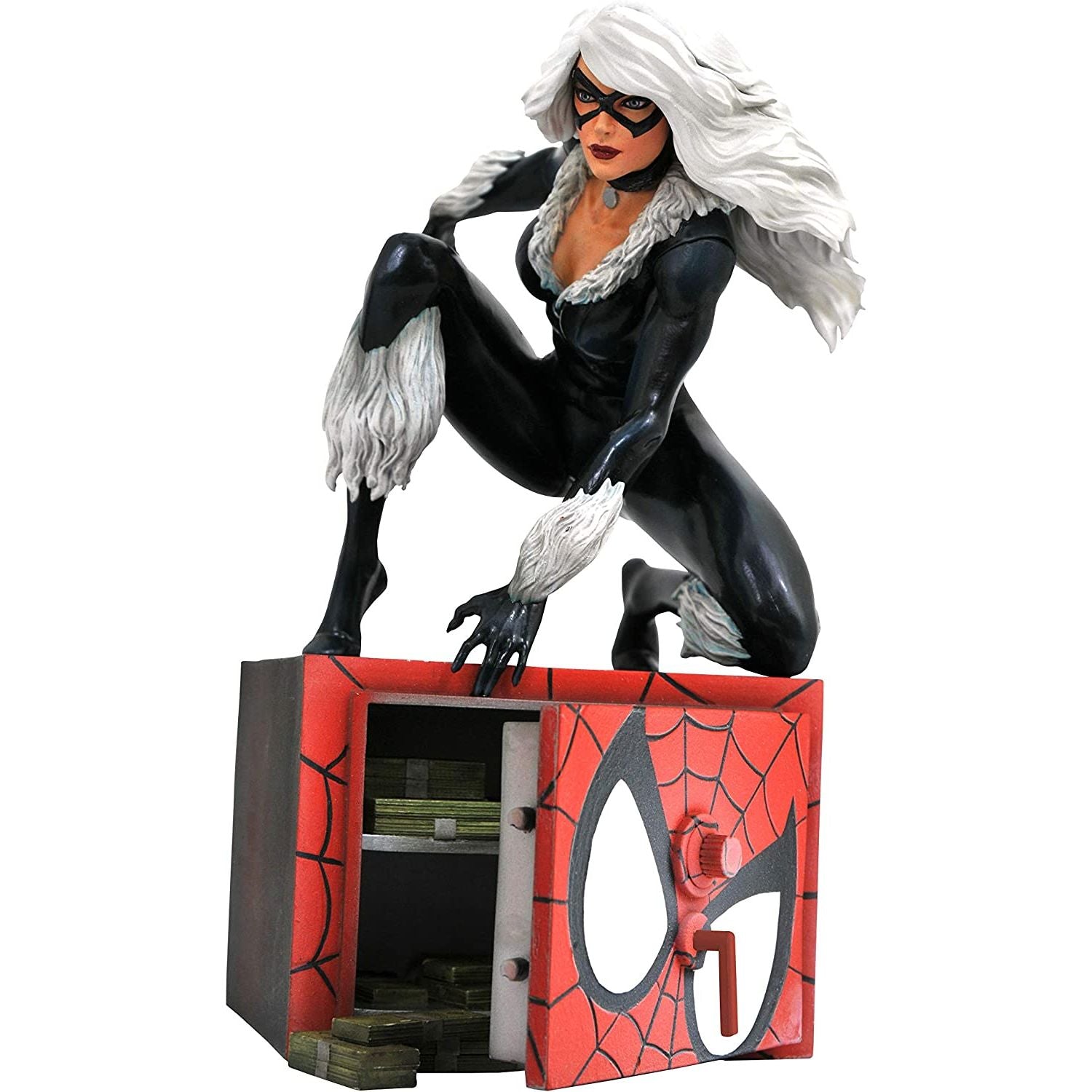 Spider-Man Marvel Comic Gallery Black Cat Statue